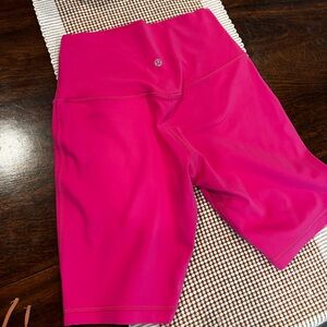 SONIC PINK LULULEMON SHORTS 🩷